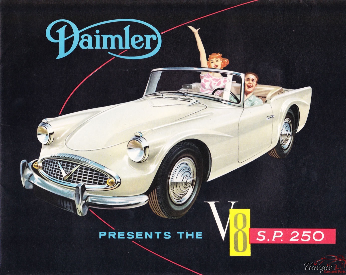 1959 Daimler SP250 Brochure Page 5